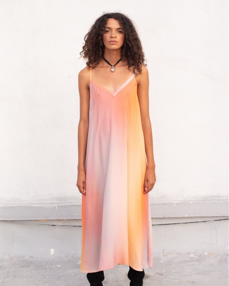 Veda Fiesta Sunset Ombre Dress - Image 2