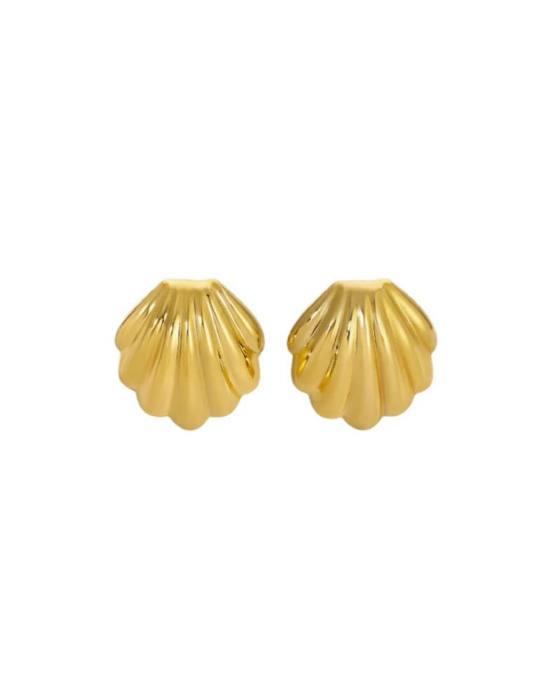 Heaven Mayhem Crown Earrings Gold  - Image 4