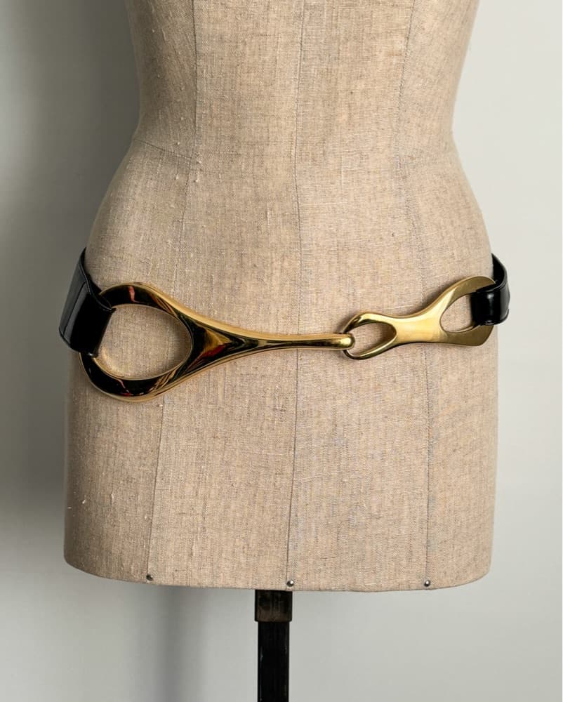Vintage FW96 Gucci Tom Ford Horse Belt - Image 1
