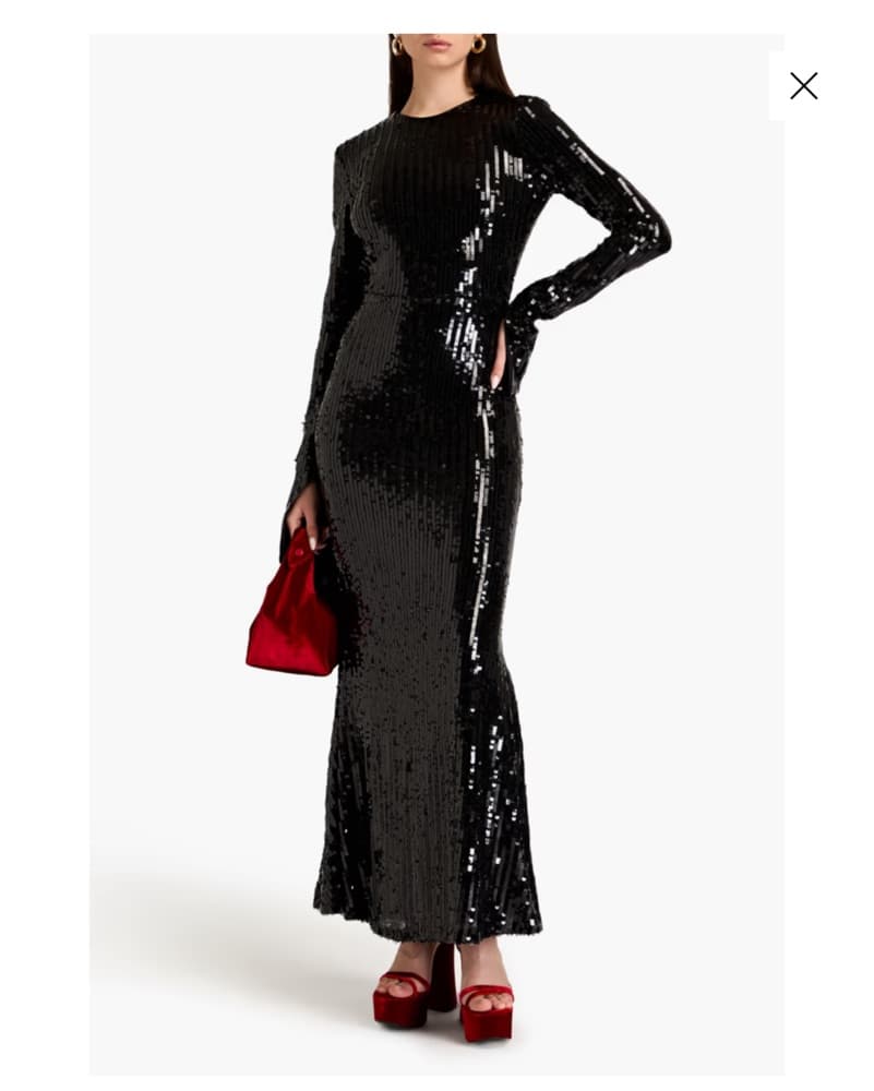 ROTATE BIRGER CHRISTENSEN Sequined stret - Image 2
