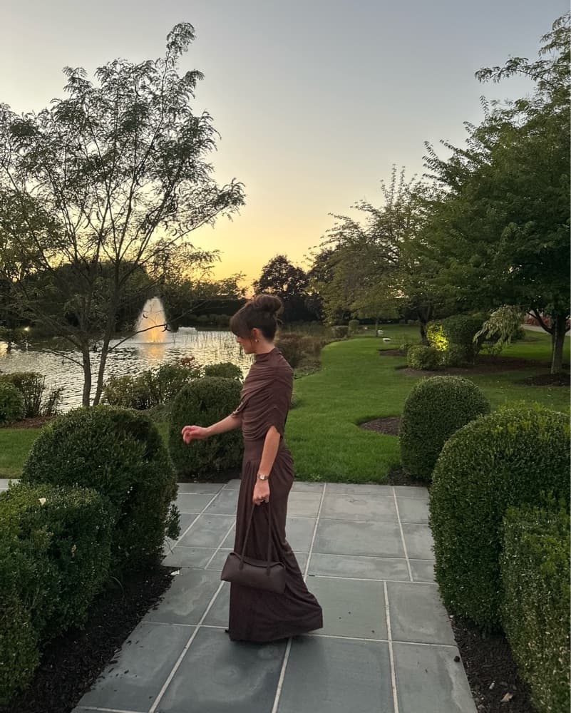 Miss Rossier Brown Catherine Dress - Image 1