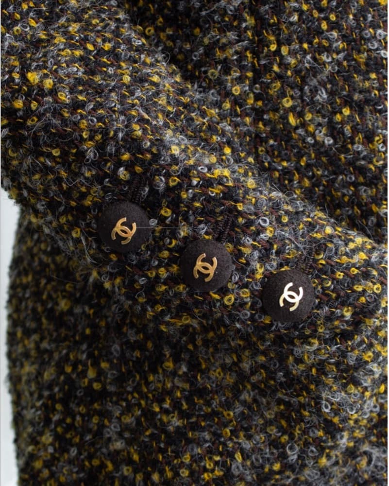 Chanel Vintage Tweed Runway Jacket  - Image 3