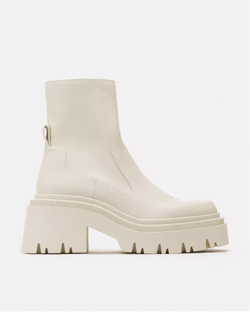 Zara Lug Sole Ankle Boots  - Image 1