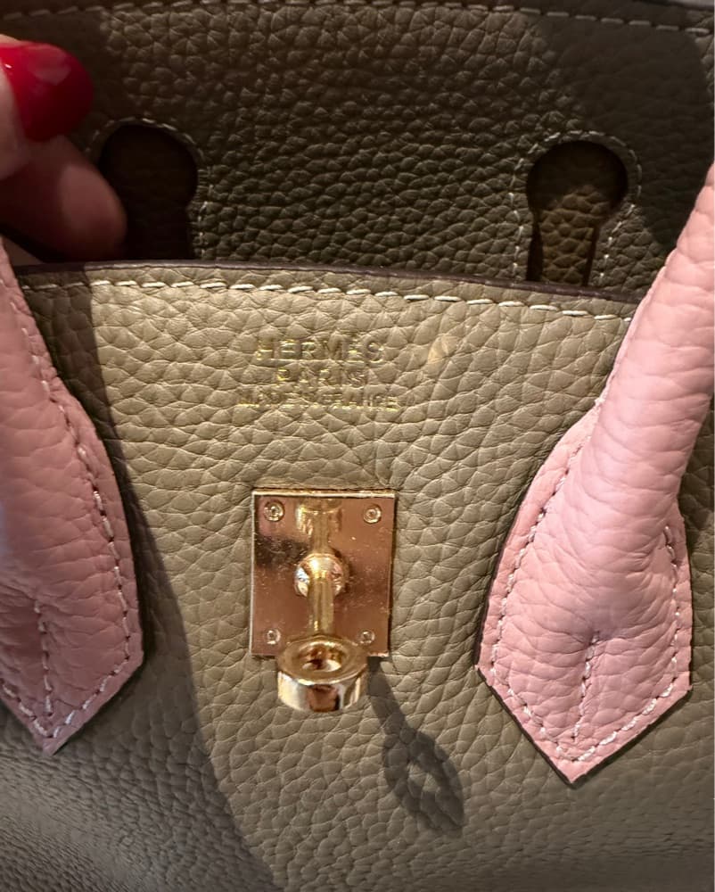Hermes Pink Kelly - Top Of The Line Dupe - Image 4