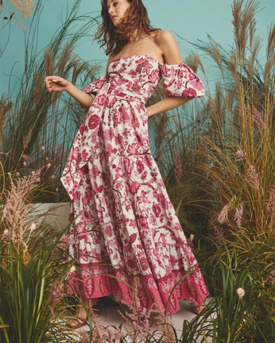 Cara Cara Wethersfield Jacobean Dress - Image 2
