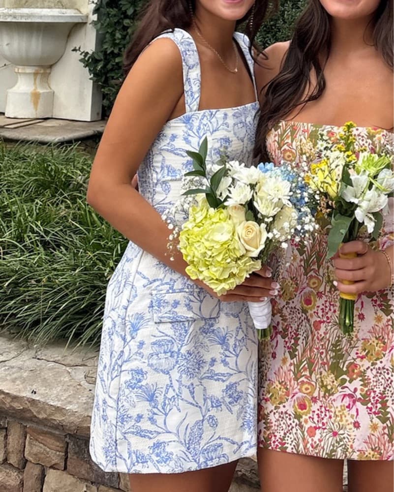 Amanda Uprichard Blue Bethany Romper  - Image 2