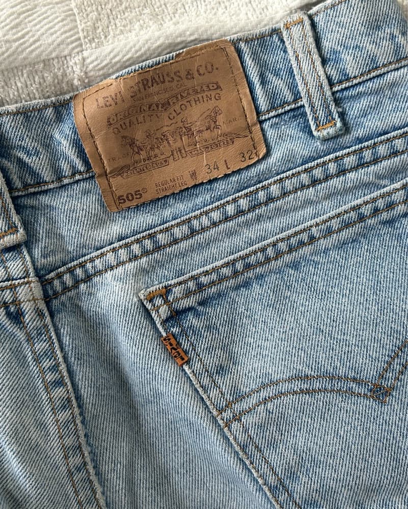 Orange Tab Vintage Levi’s 501 Jeans  - Image 3
