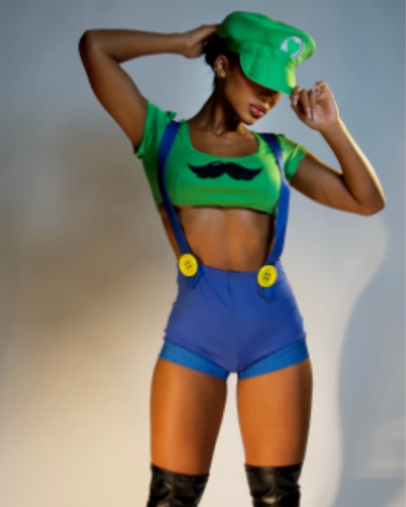 Luigi Halloween Costume  - Image 1