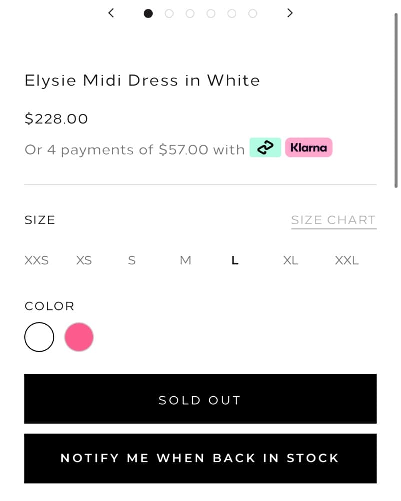 Elliatt White Dress - Image 2
