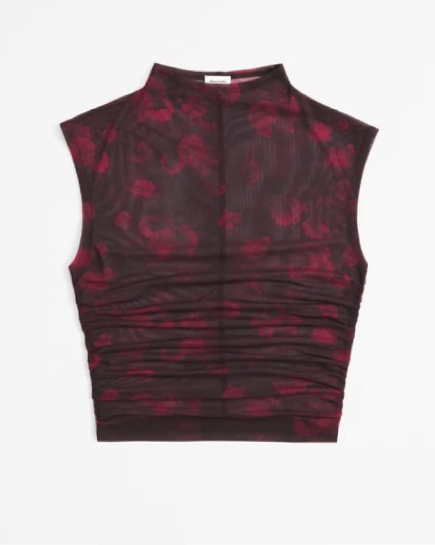 Floral Sheer Top - Image 1
