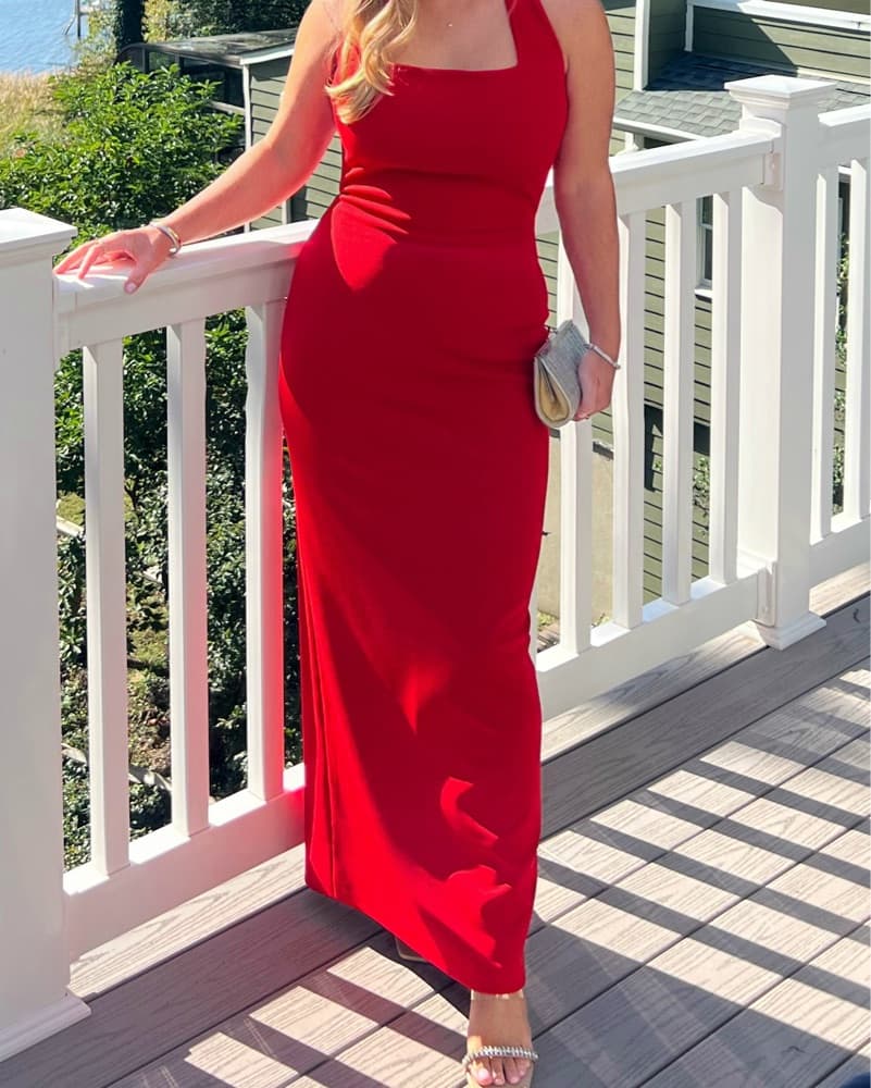 Red Formal Dress - Image 3