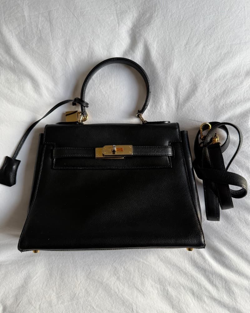 Black Mini Kelly Dupe - Image 3