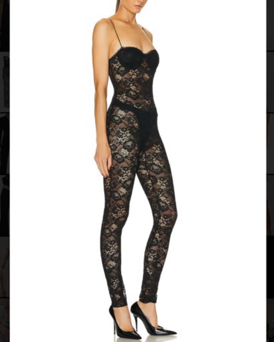Oseree Lace Jumpsuit  - Image 2