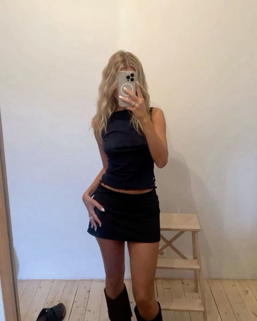 Danielle Guizio Micro Mini Skirt  - Image 1