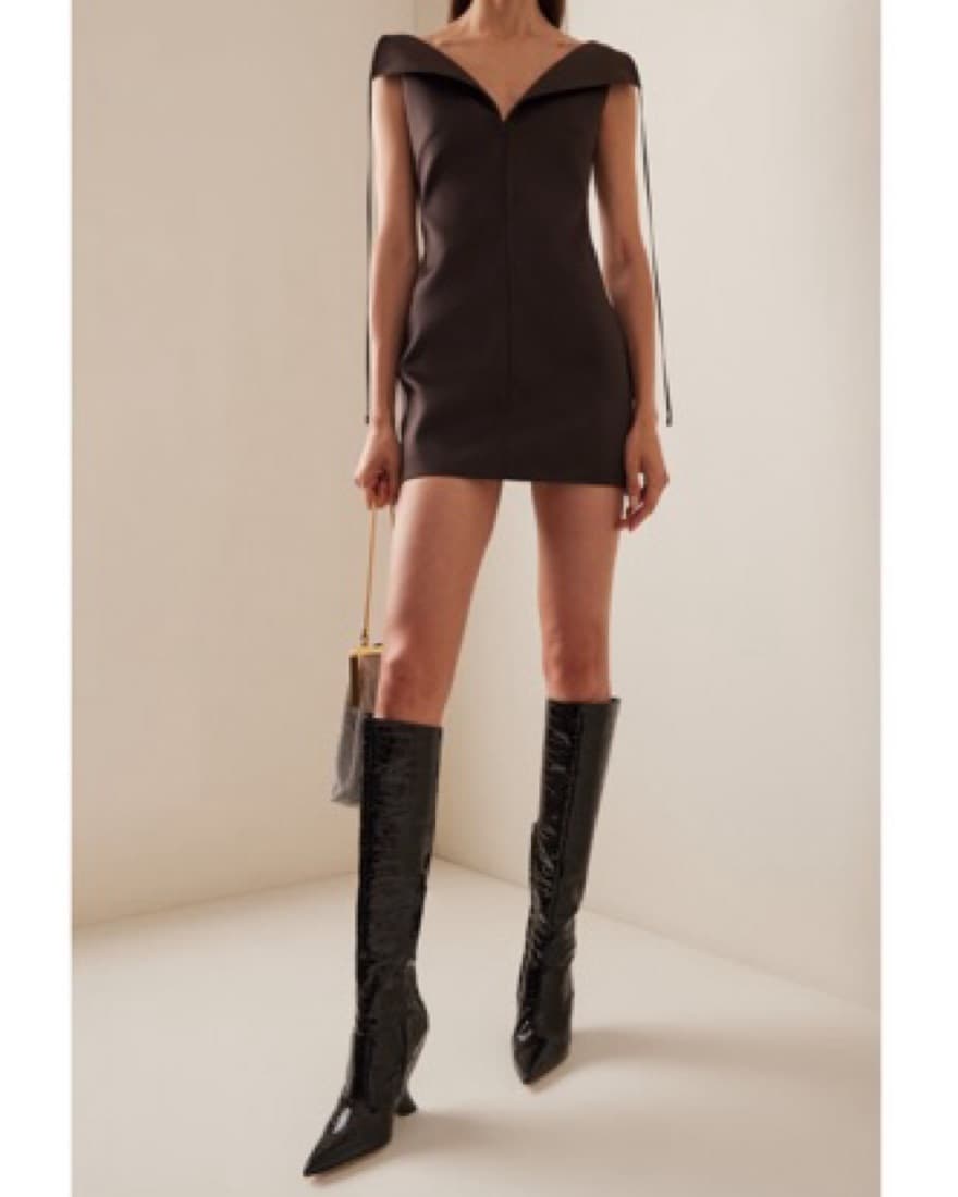 16 Arlington Satin Minidress - Image 1