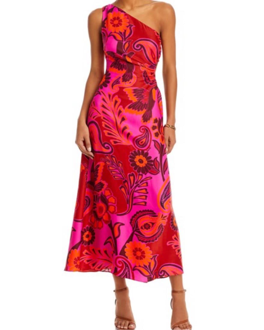 FARM RIO Bold Floral Midi Dress - Image 1