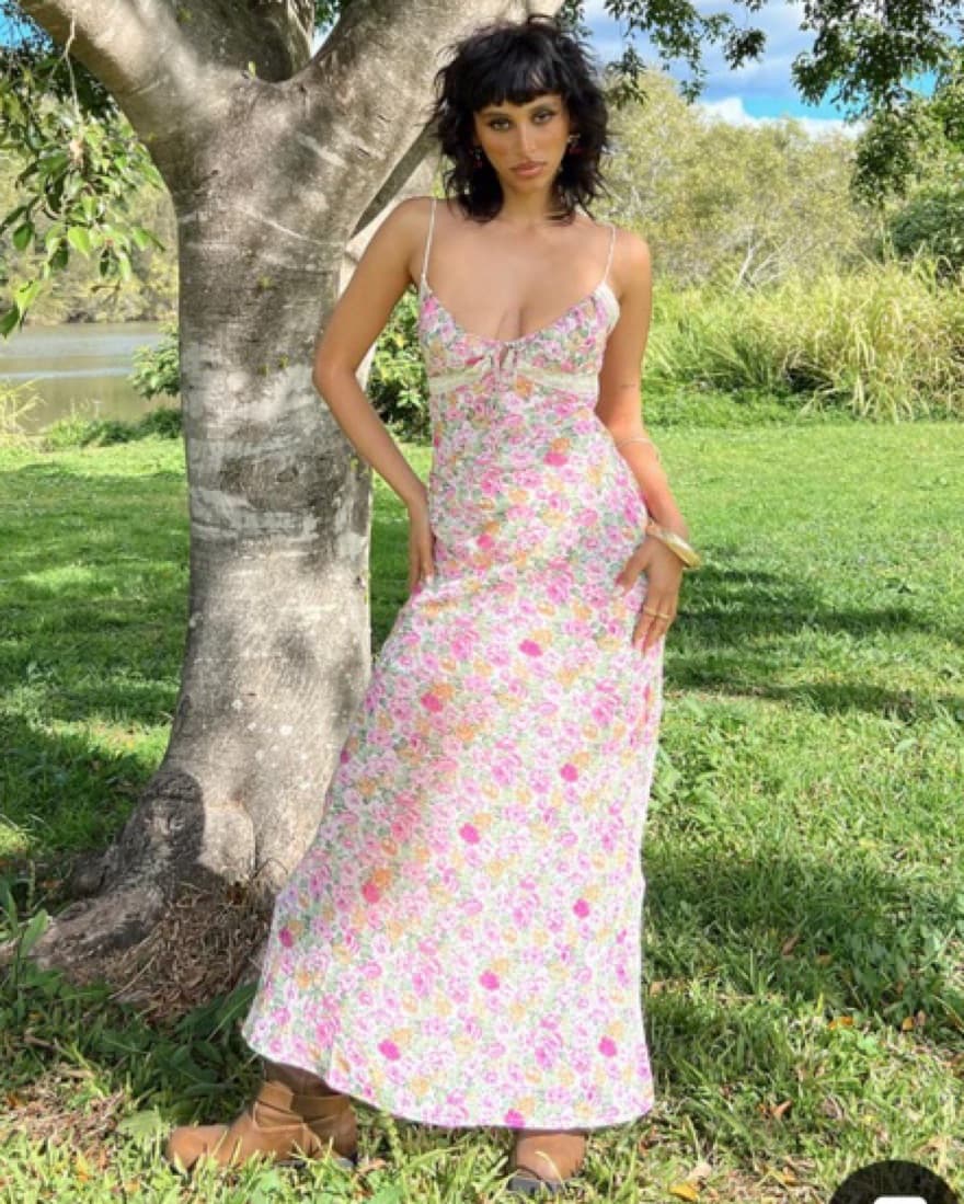 Floral Maxi Dress - Image 5
