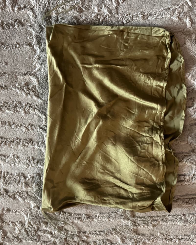 Elegant Olive Strapless Top - Image 3