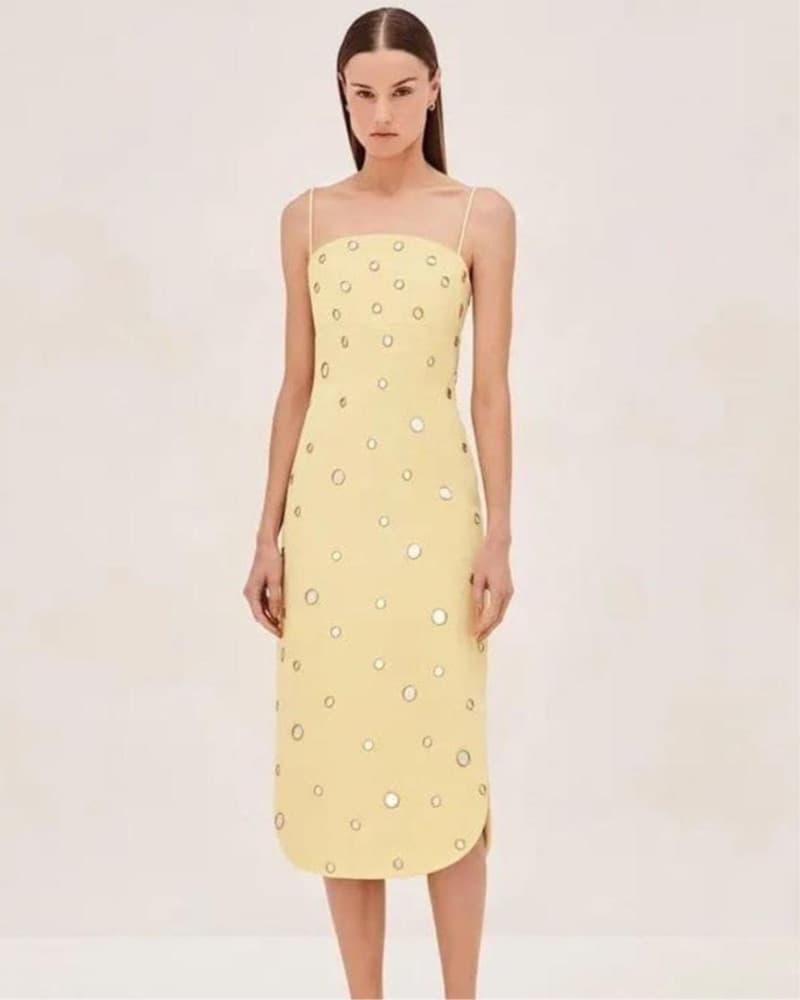 Alexis Yellow Dress - Image 1