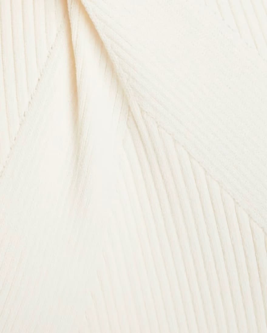 White rag & bone stretchy ribbed dress  - Image 4