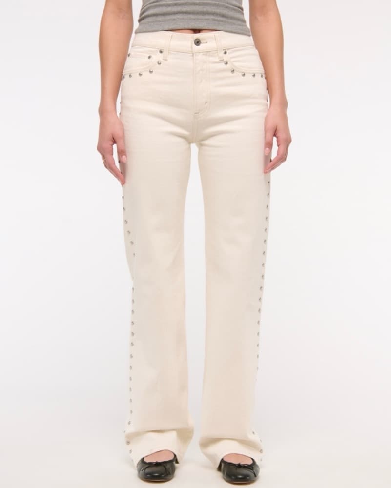 a&f high rise 90's jeans   - Image 3