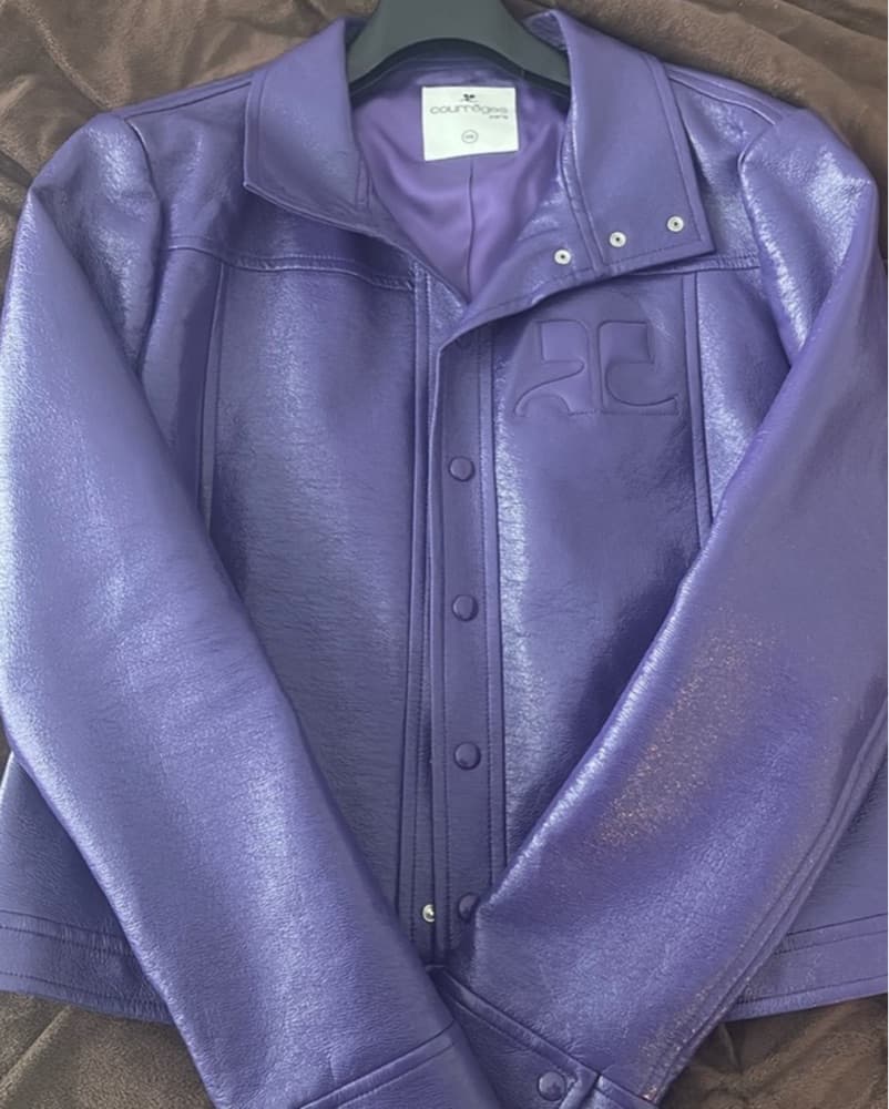 Courreges Leather Jacket - Image 2