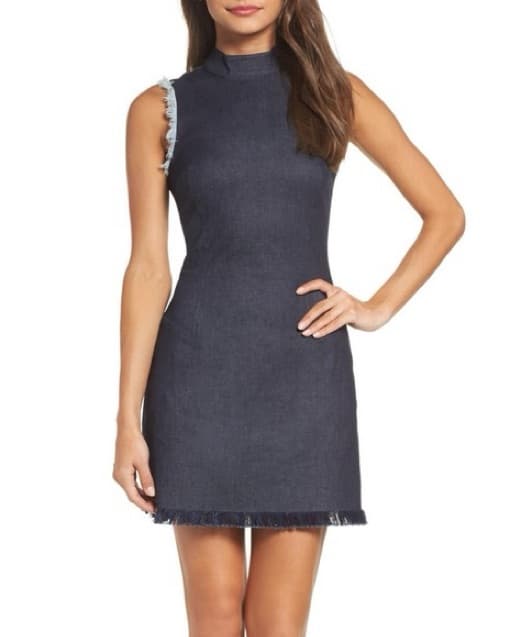 Ali + Jay denim mini dress - Image 1