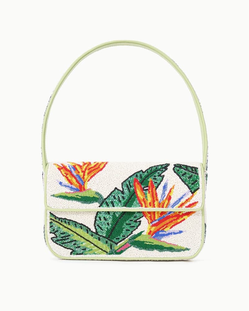 Staud Tommy Birds of Paradise Beaded Bag - Image 3