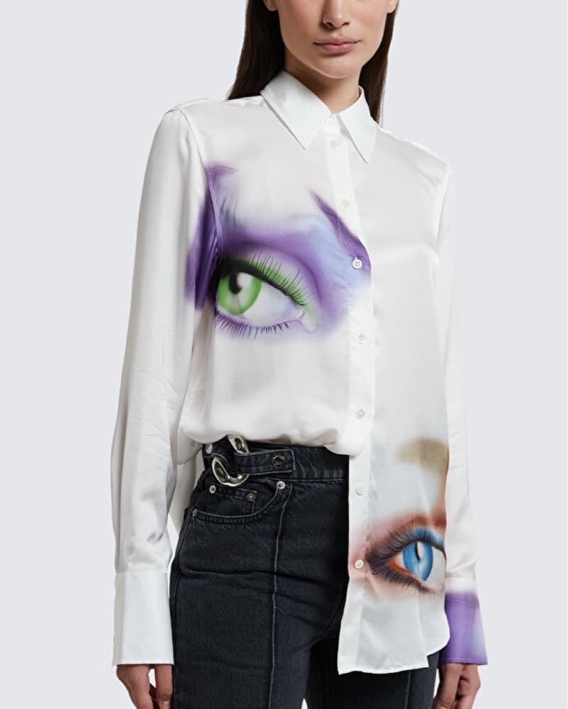 J.W. Anderson Eye Print Button Down - Image 1