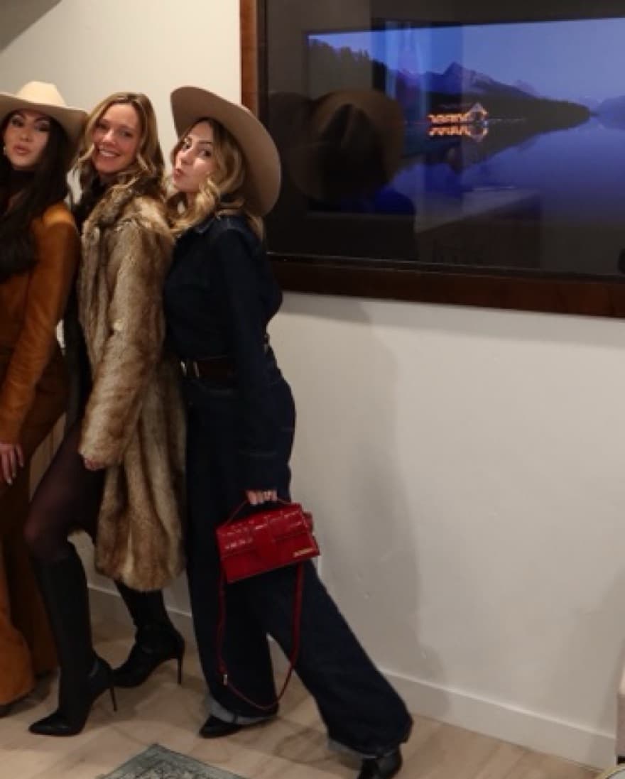 Brown Fur Trench Coat - Image 2
