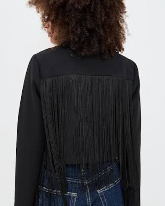 Azulu Fringe Blazer  - Image 2
