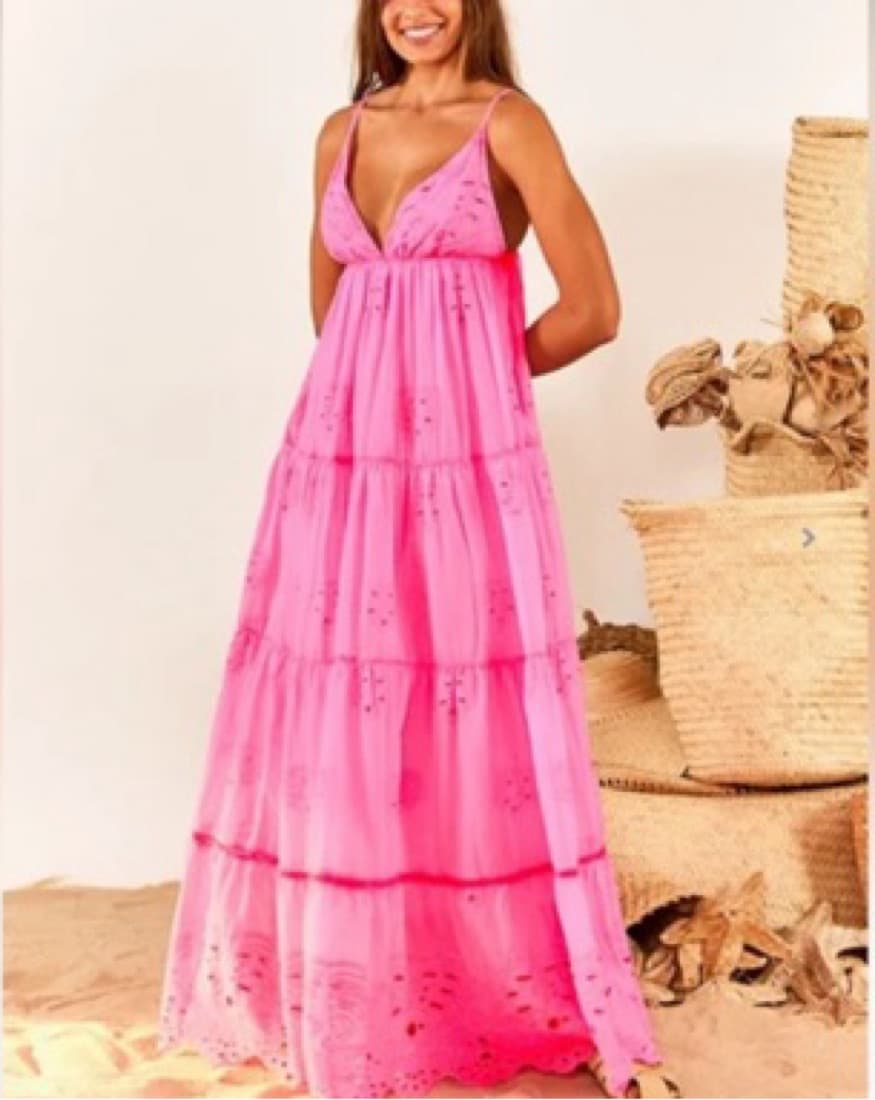 Pink Farm Rio Maxi Dress - Image 2