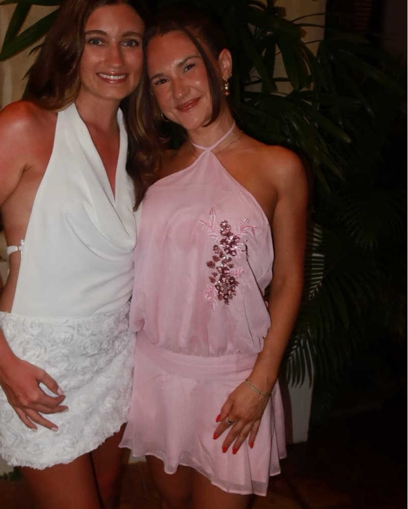 Peppermayo Pink Halter Dress - Image 1