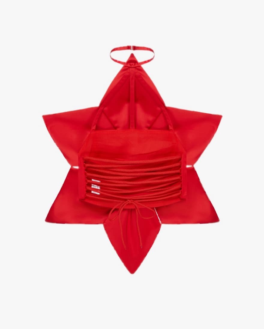 Malva Florea Red Flower Top - Image 3