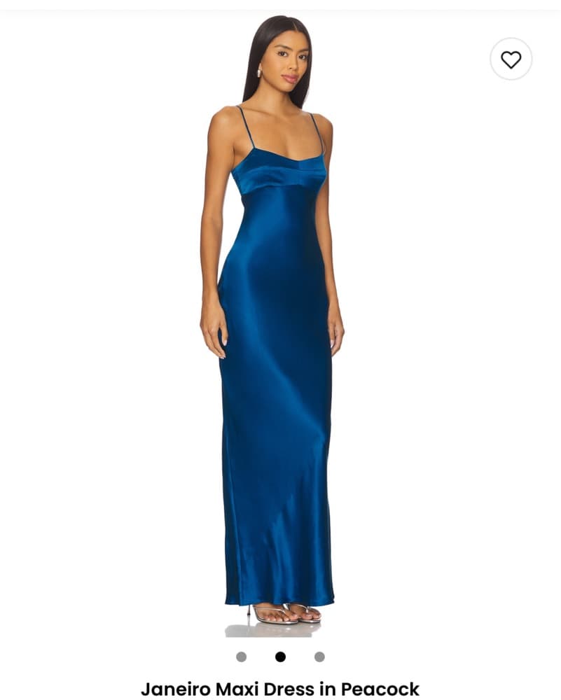 Janeiro Maxi Dress In Peacock - Image 2
