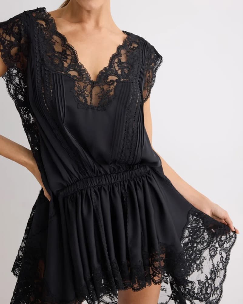 Rabanne Lace Mini Dress - Image 6