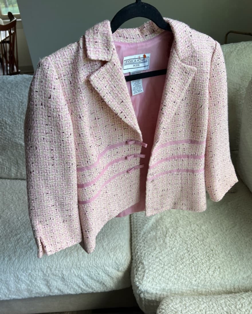 Classy Pink Blazer - Image 4