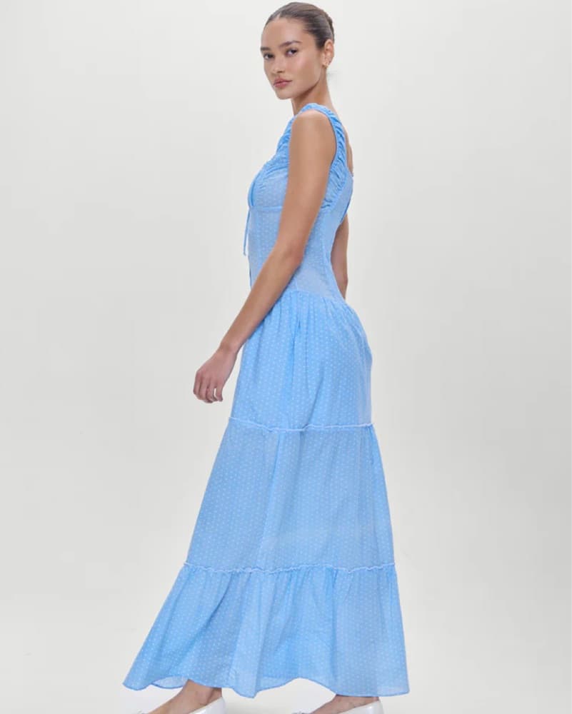 Christabelle Polka Dot Maxi Dress - Image 2