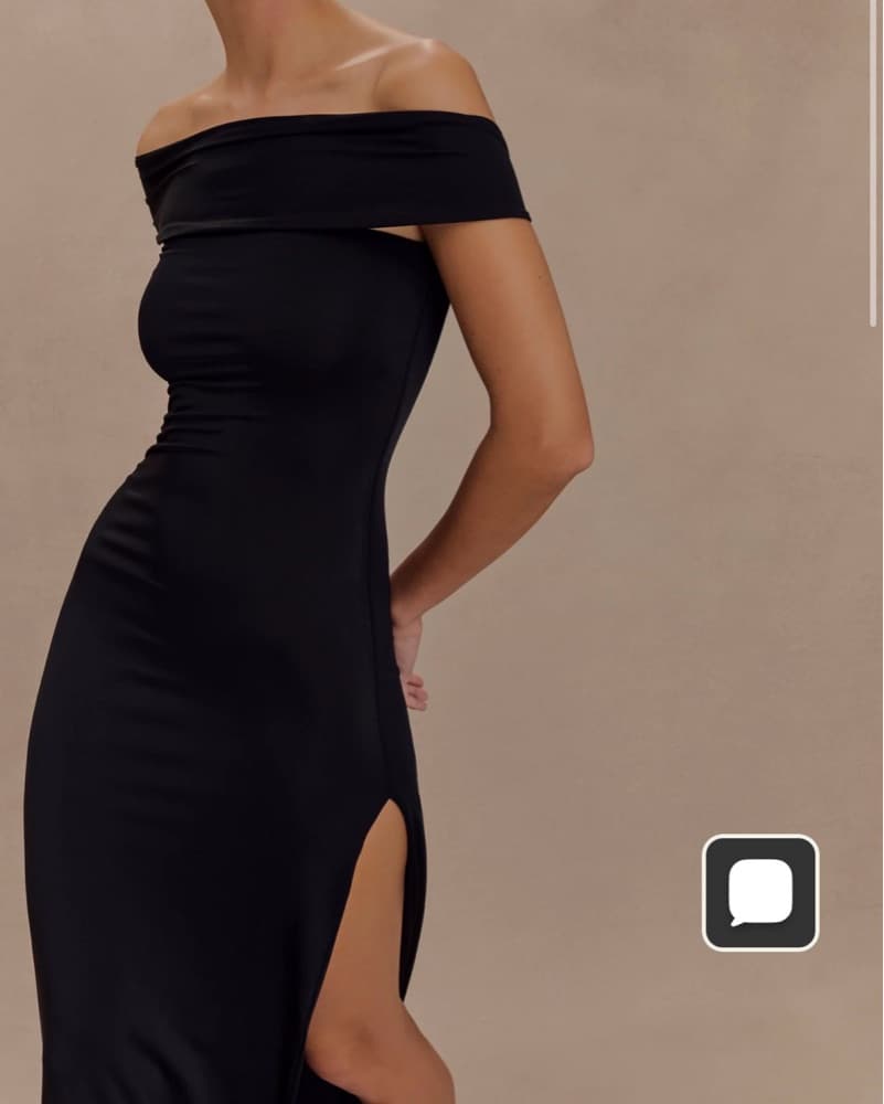 Meshki AURORA Mesh Split Maxi Dress - Image 3