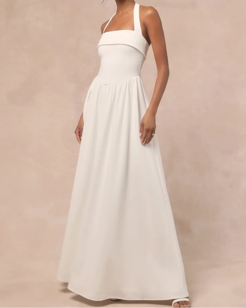 White Bridal Dress - Image 3
