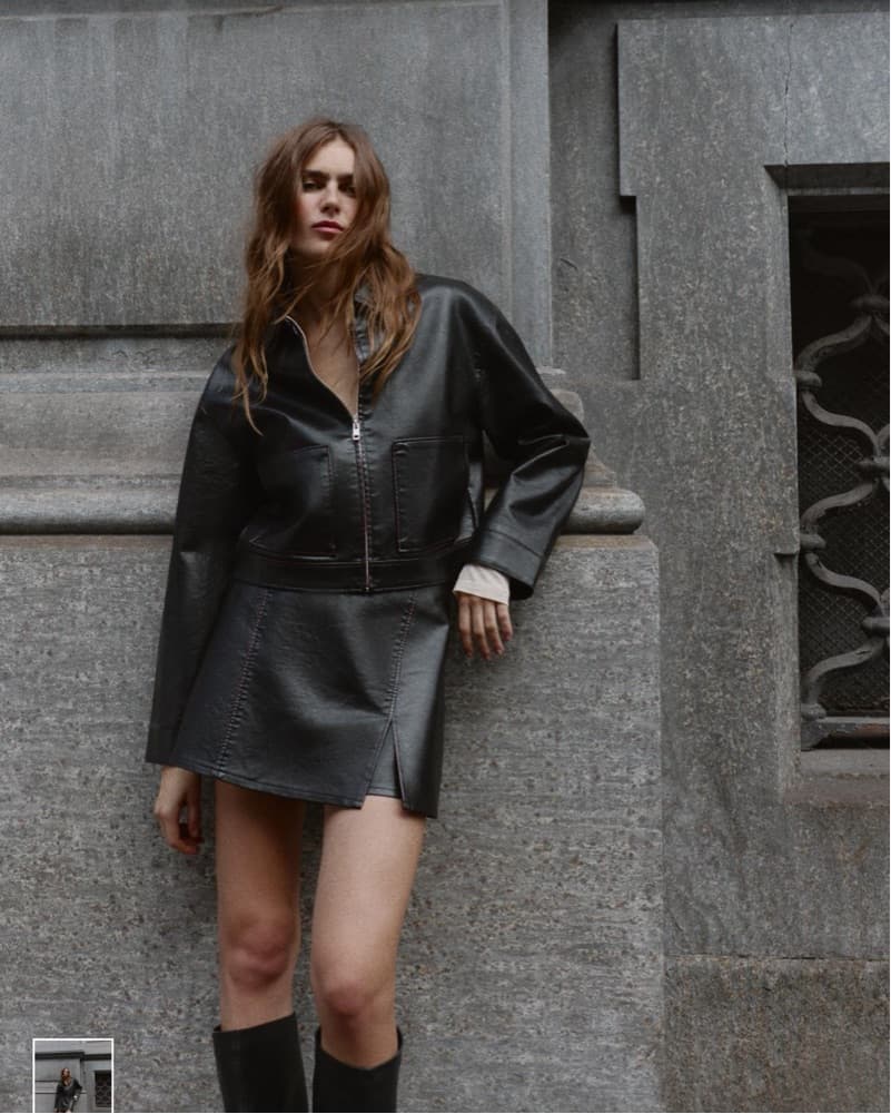 Black Leather Jacket  - Image 3