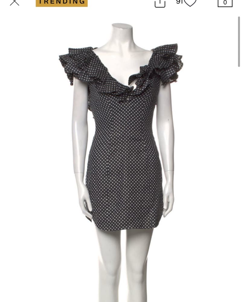Zimmerman Poka dot Mini Dress  - Image 5