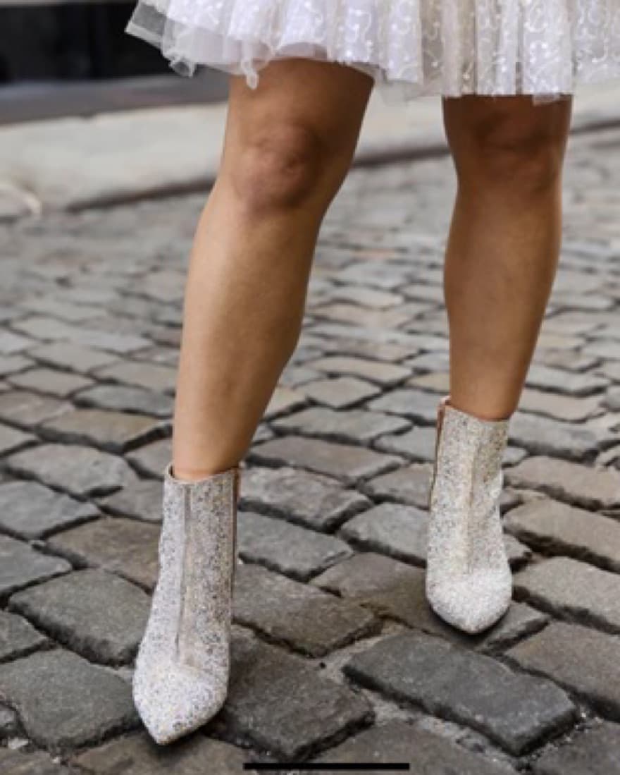 Betsey Johnson Sparkle Boots - Image 3