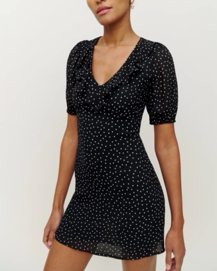 Reformation Polkadot Mini Dress  - Image 1