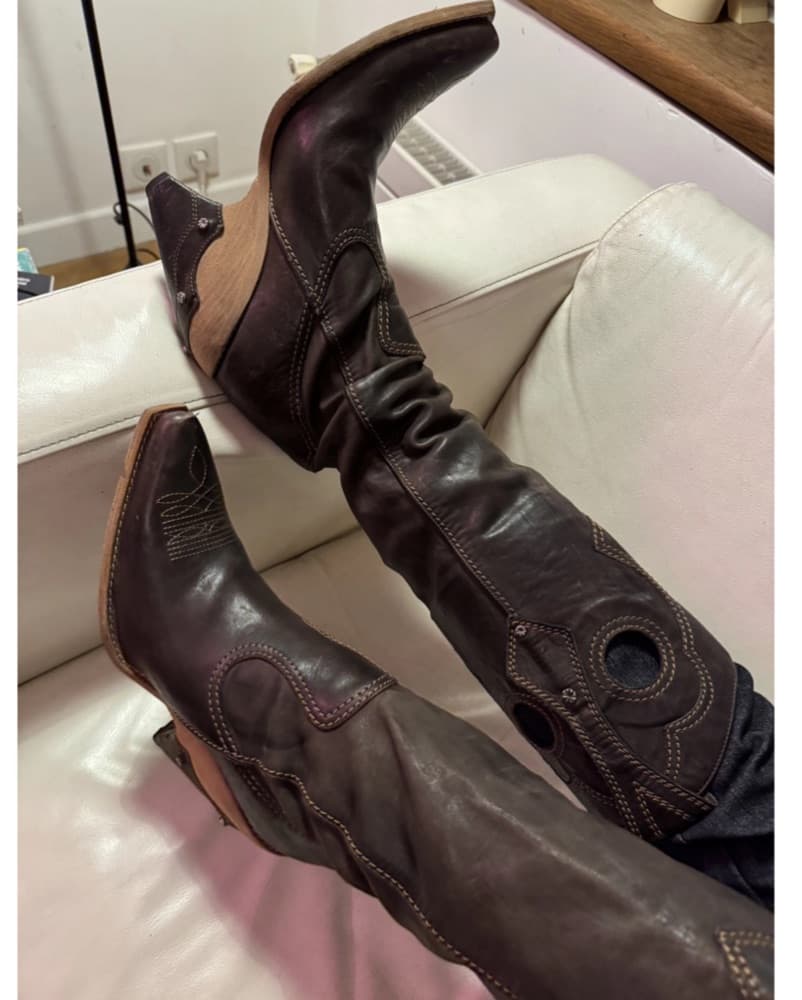 JOHN GALLIANO DIOR Vintage Cowboy Boot - Image 1
