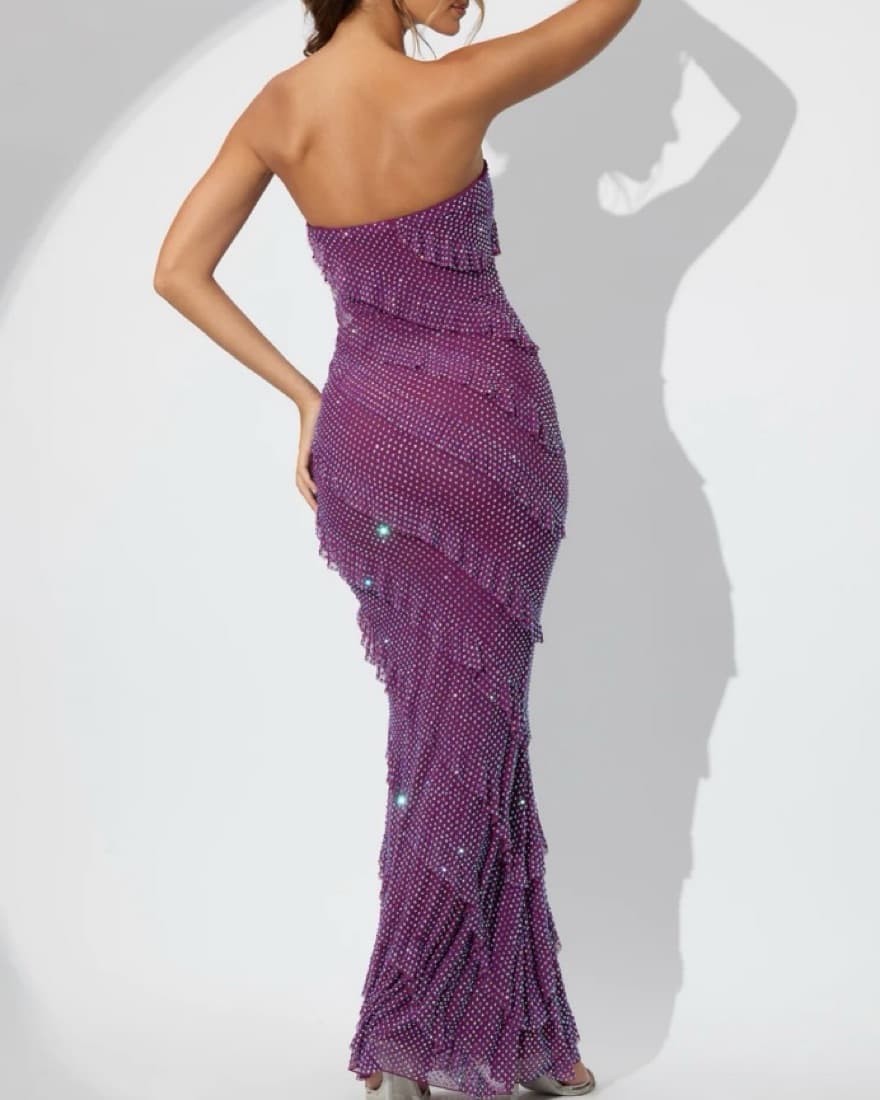 Purple OhPolly Formal Dress - Image 2