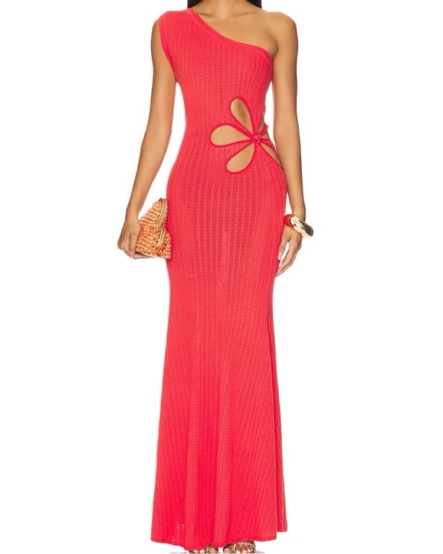 Sau Lee Dion Knit Dress - Image 1