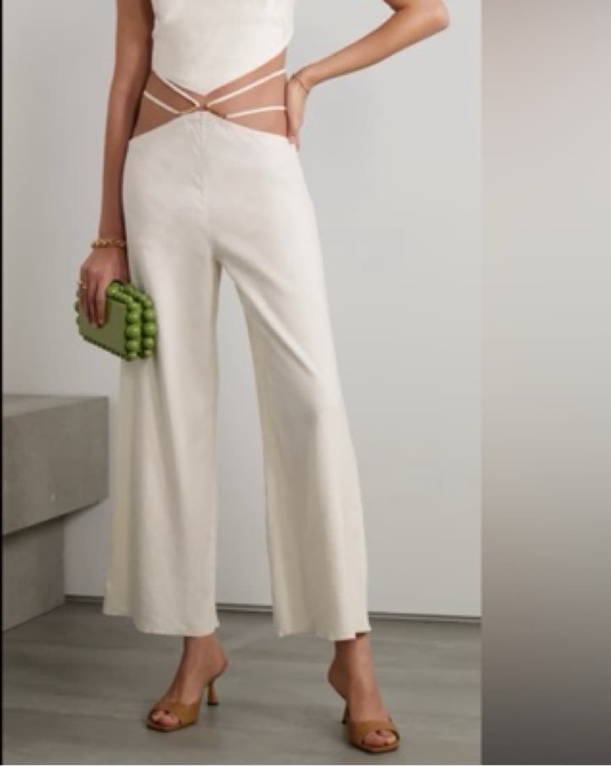 Cult Gaia Tie Pants - Image 3
