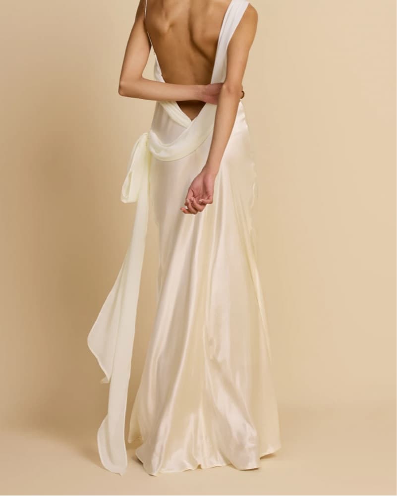 Arcina Ori Ivory Dress - Image 2