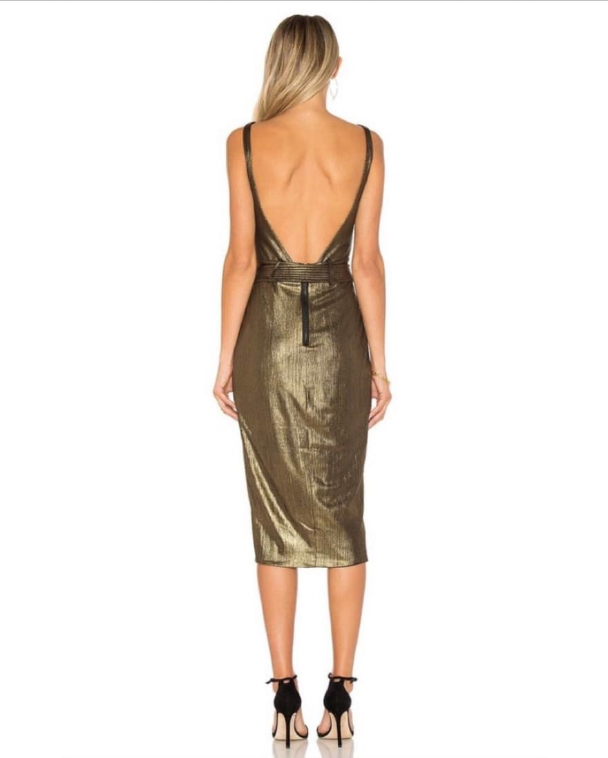 Zhivago After dark gold Cocktail Dress - Image 3